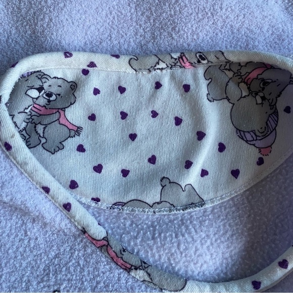 Vintage christmas sweater teddy bear winter scene pullover kawaii pastelcore - Picture 5 of 8